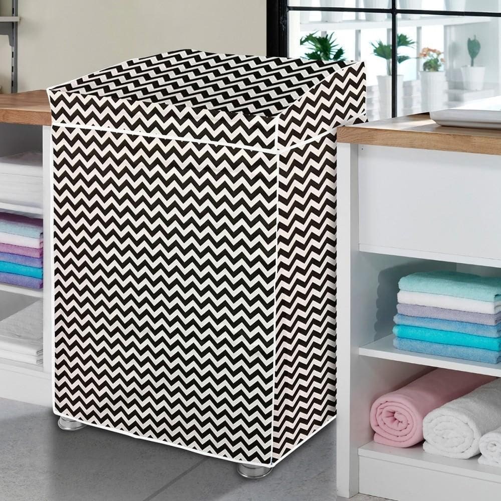 Capa Maquina De Lavar Forrada Zigzag