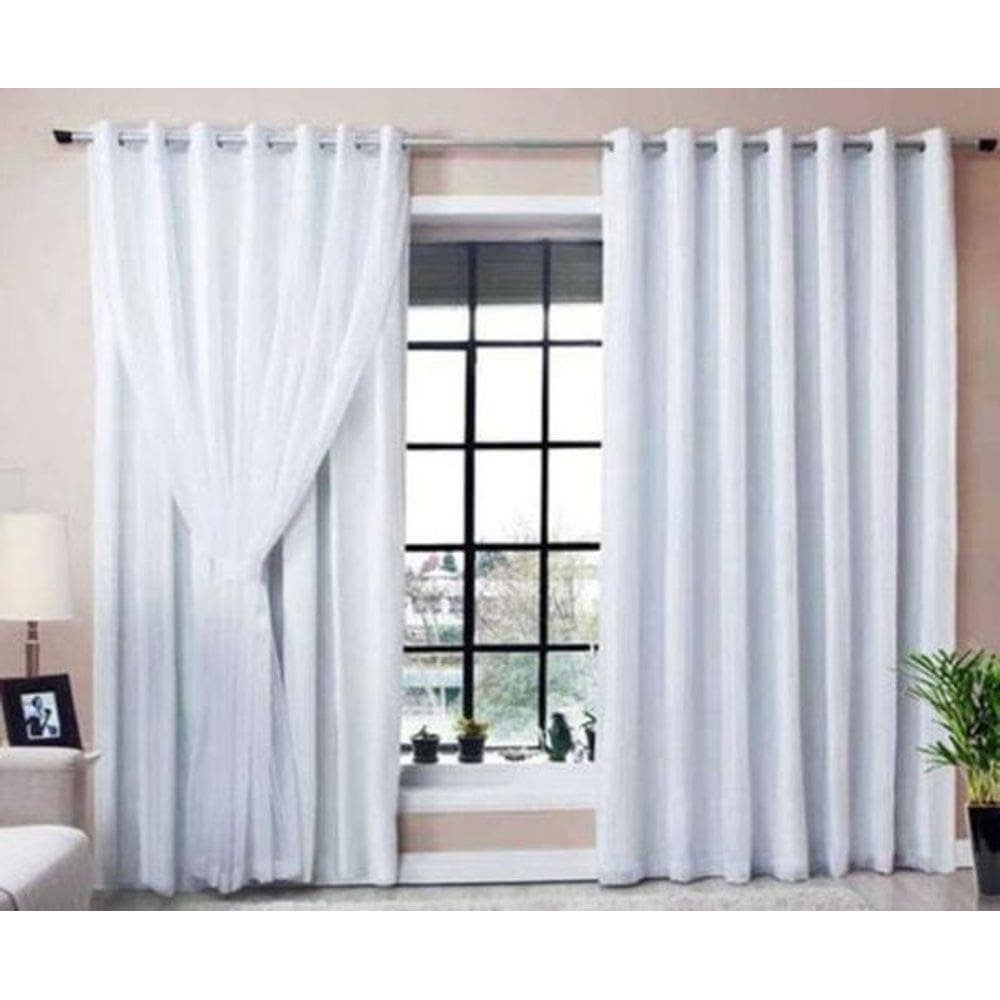 Cortina Blackout Com Voil Gelo 6.00X2.70M