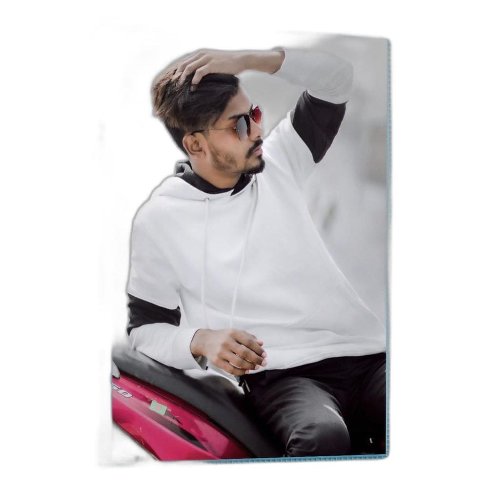 Album De Fotos 15X21/60 Azul-Bebê Menino Principe Com Visor