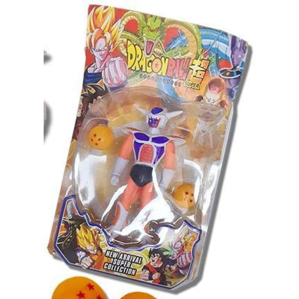Freeza 2 Forma Dbz: Boneco Articulado + 2 De Dragão