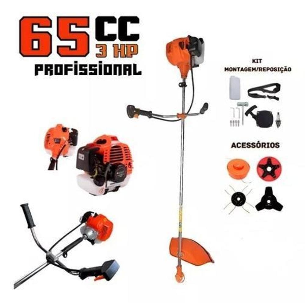 Roçadeira Gasolina 63Cc Multifuncional