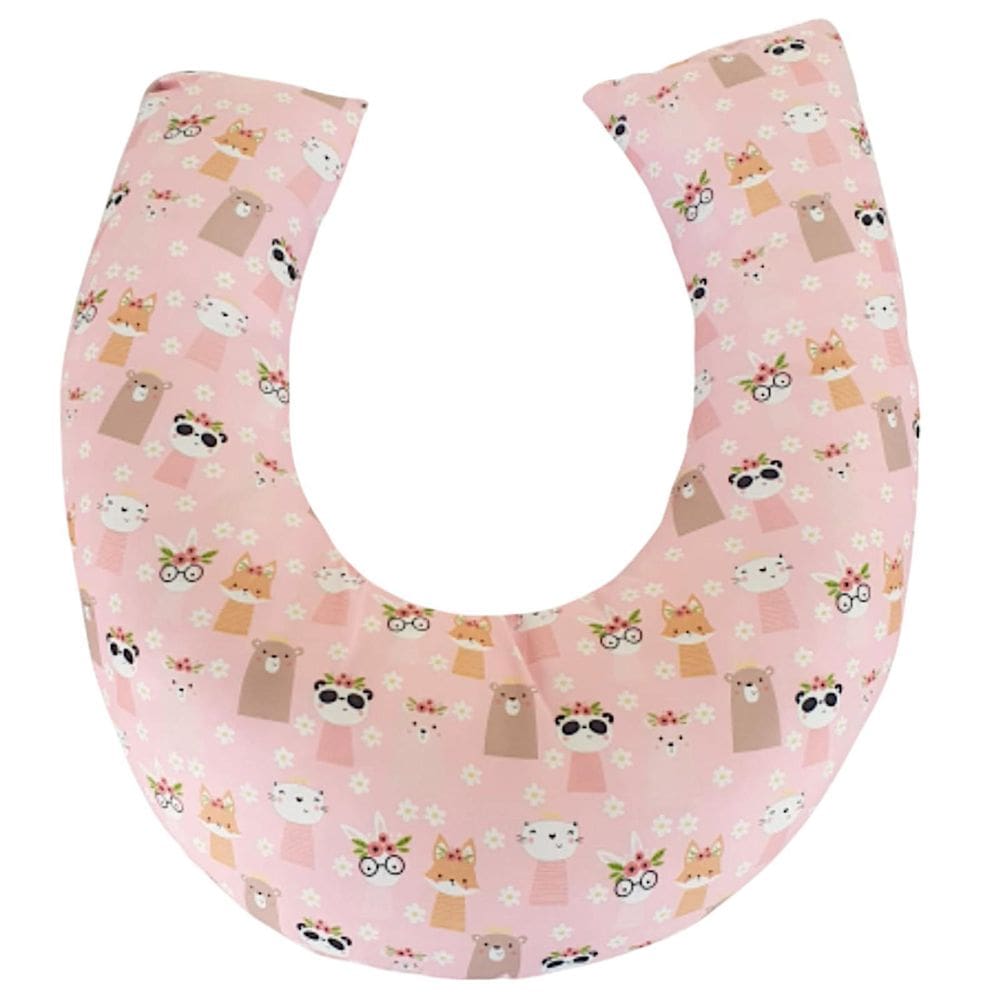 Almofada Amamentação Para Bebê Menina Lhama