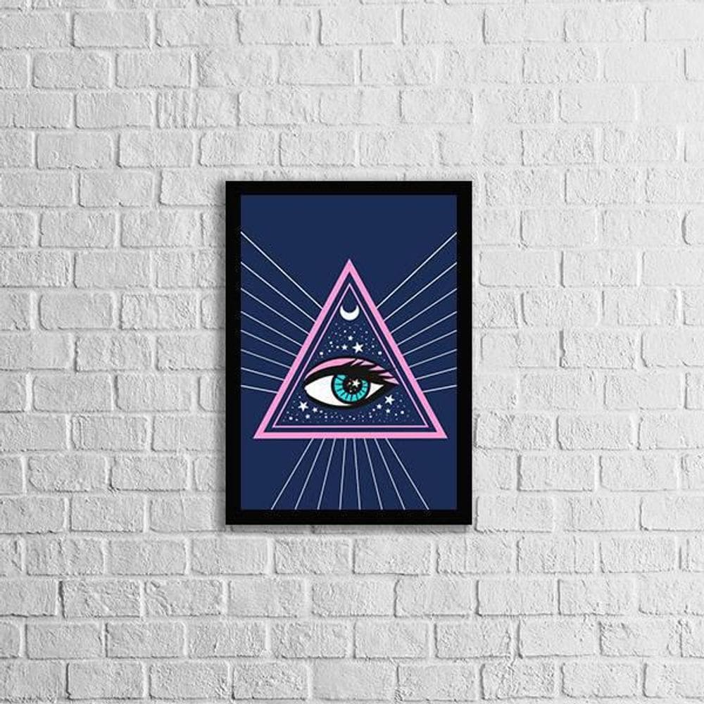 Quadro Olho Da Providência 24X18Cm