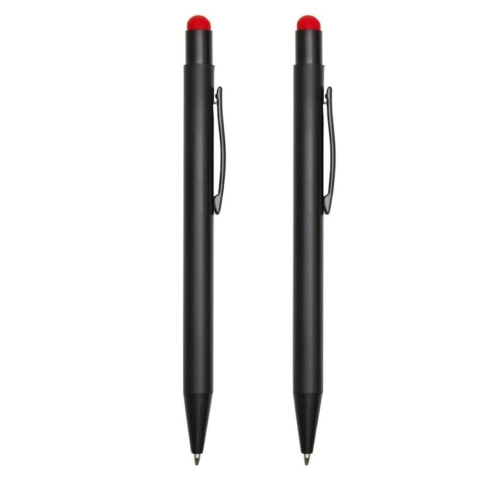 Kit Com 2 Canetas Touch Esferográfica De Luxo - Funcional