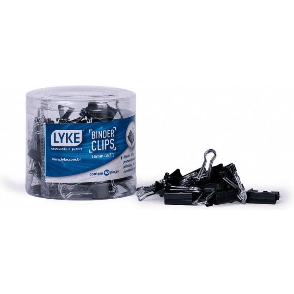Binder Clips 60Und Lyke Escolar Faculdade Prender Organizar
