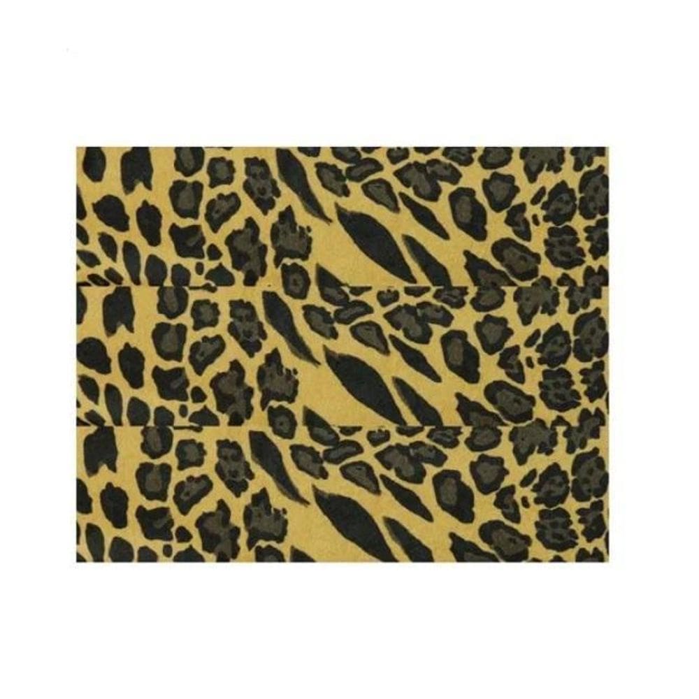 Tecido Velboa Pelúcia Estampado Leopardo Pêlo Baixo 1,5X1,5M