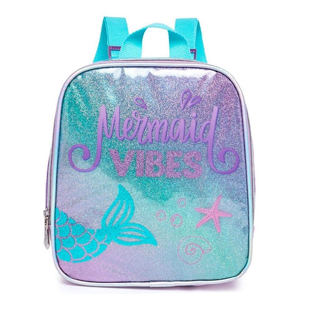 Lancheira Térmica Pack Me Fundo Do Mar Mermaid - Lilás
