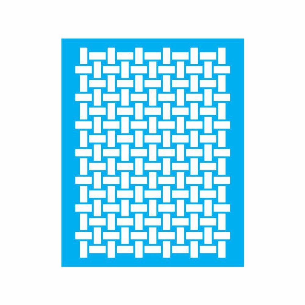 Stencil Tamako Estampa Tramada - 20X25Cm - Ref 9096