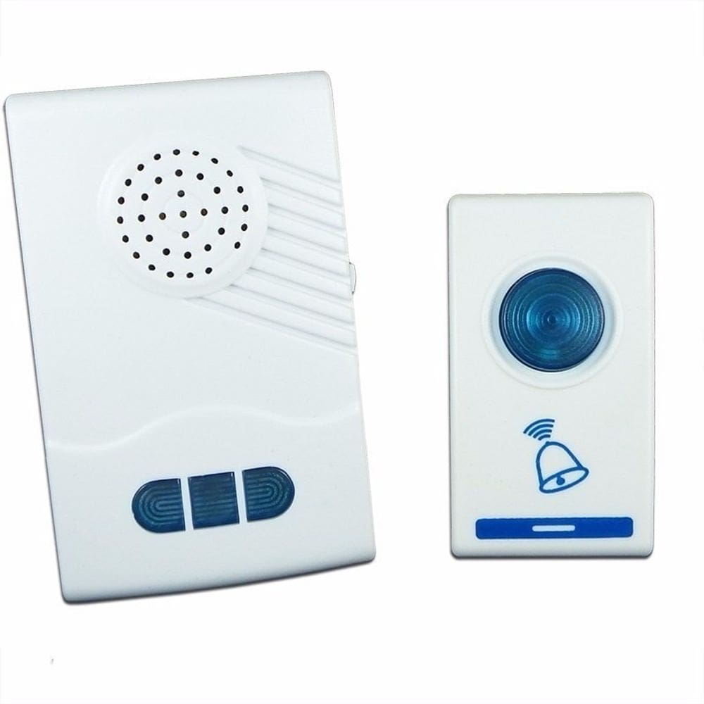 Campainha Sem Fio Wireless 100 Metros 32 Toques Residencial