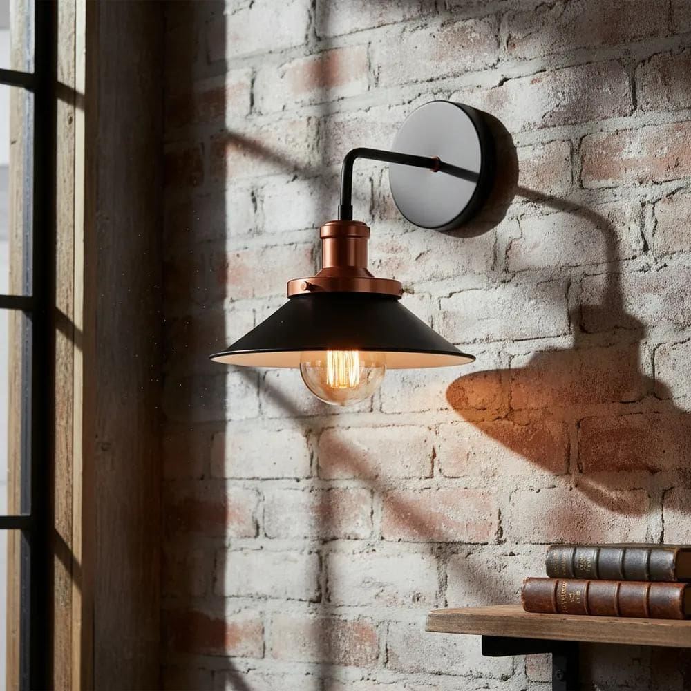 Luminária Arandela Retro Industrial Vintage Interno Externo