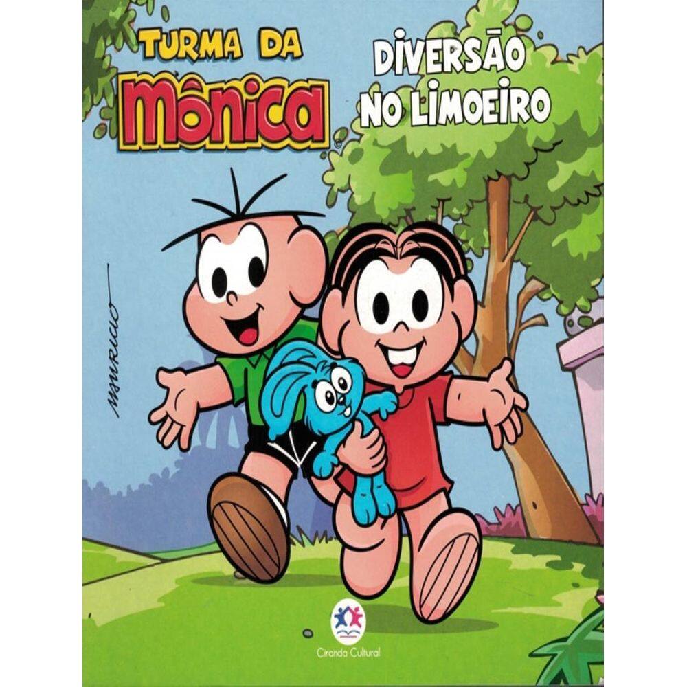 Turma Da Monica Dedoches Livro Do Kit