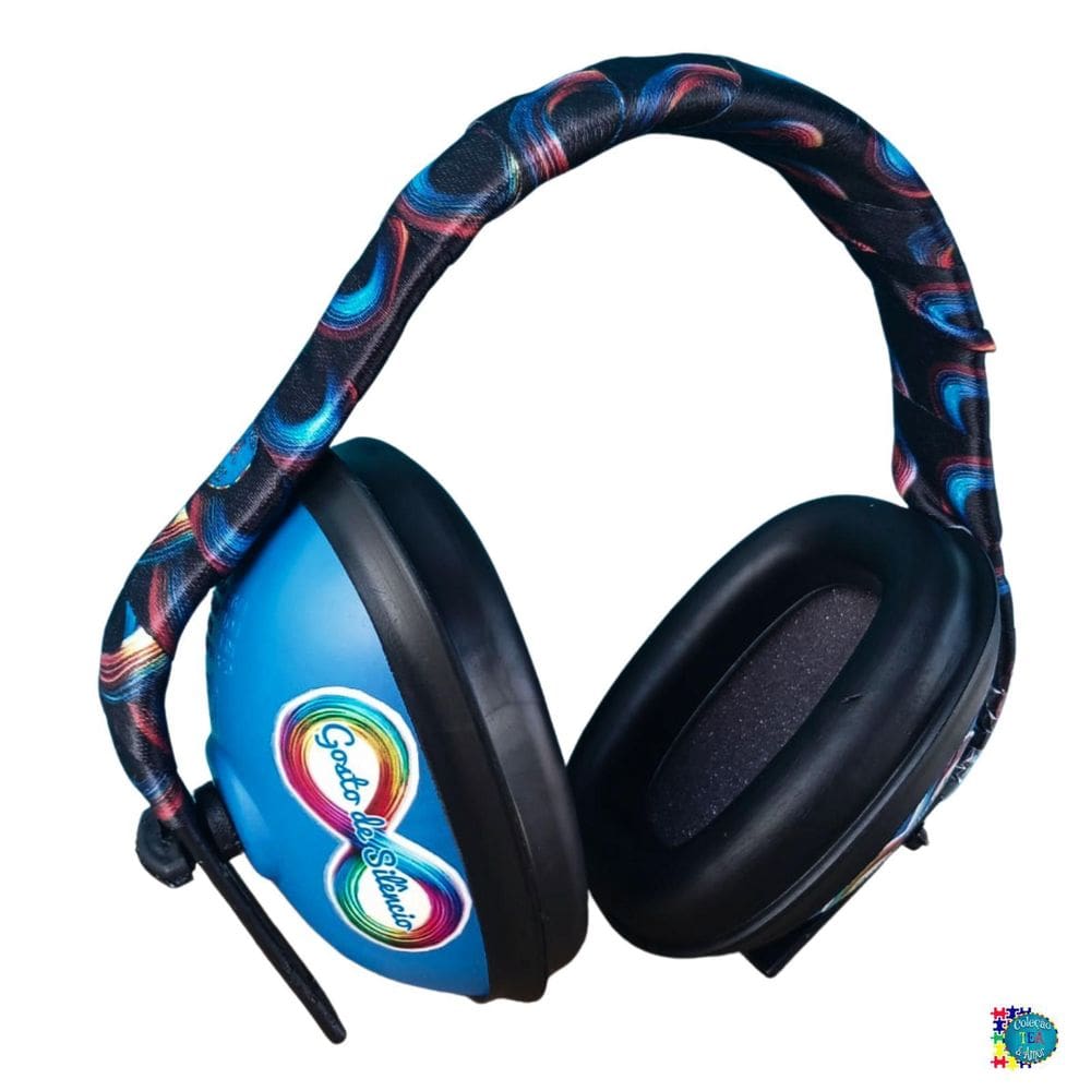 Abafador Ruido Autistas Infinity Black 11 Db Proteção