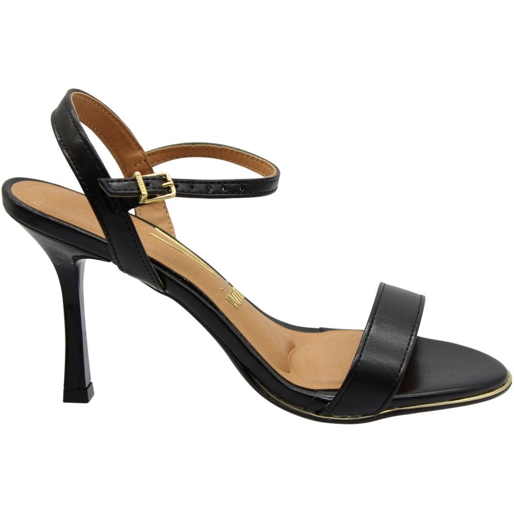 Sandália Salto Alto Fino Aberta Vizzano Glamurosa Feminina