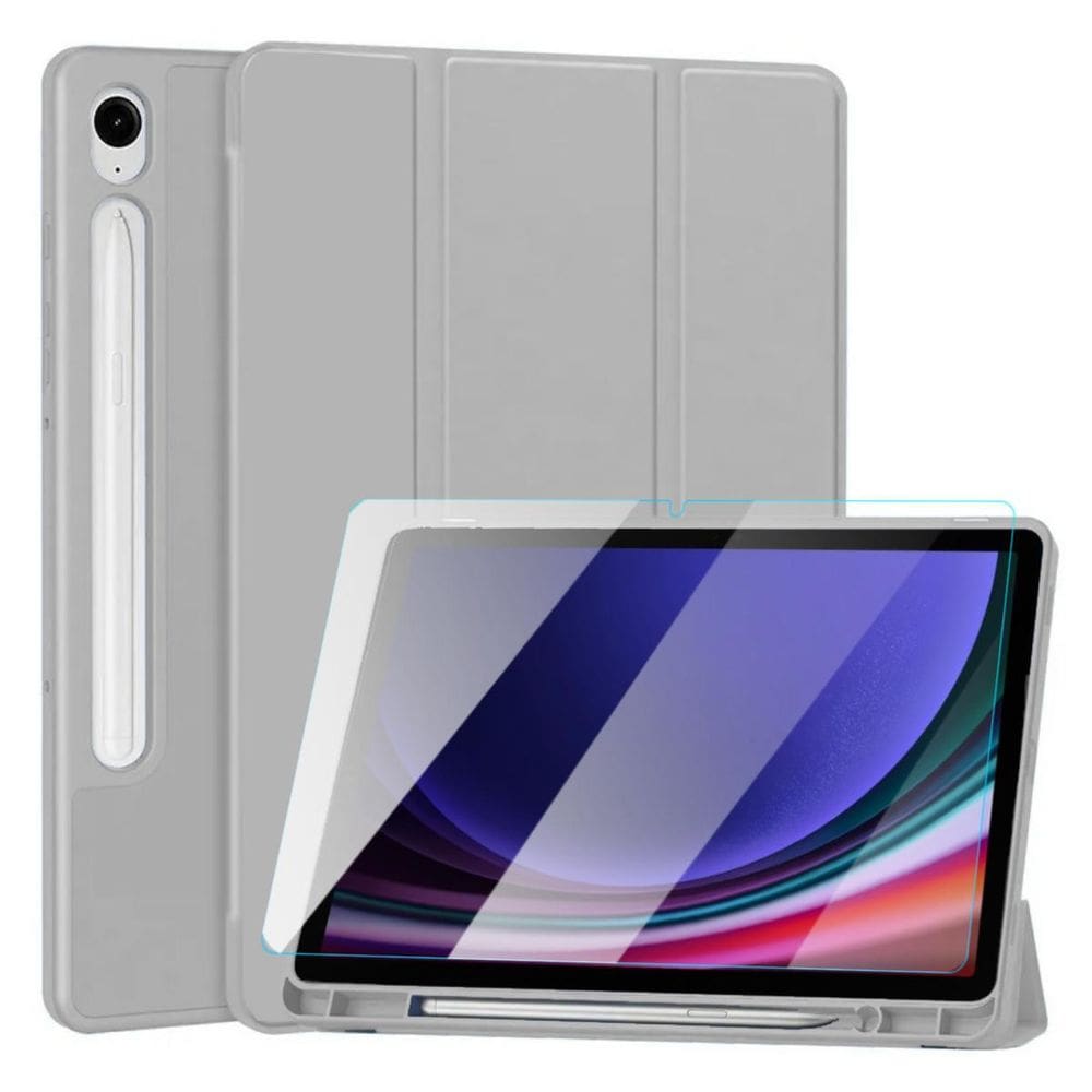 Capa Magnética Para Tablet Samsung S9 11 X710 X716 + Vidro