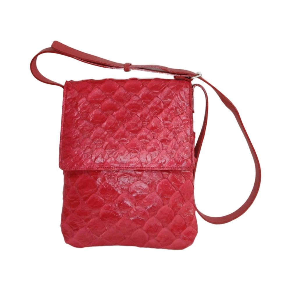 Bolsa Frank Nemeth, Modelo Maria Isabel, Em Pele De Pirarucu