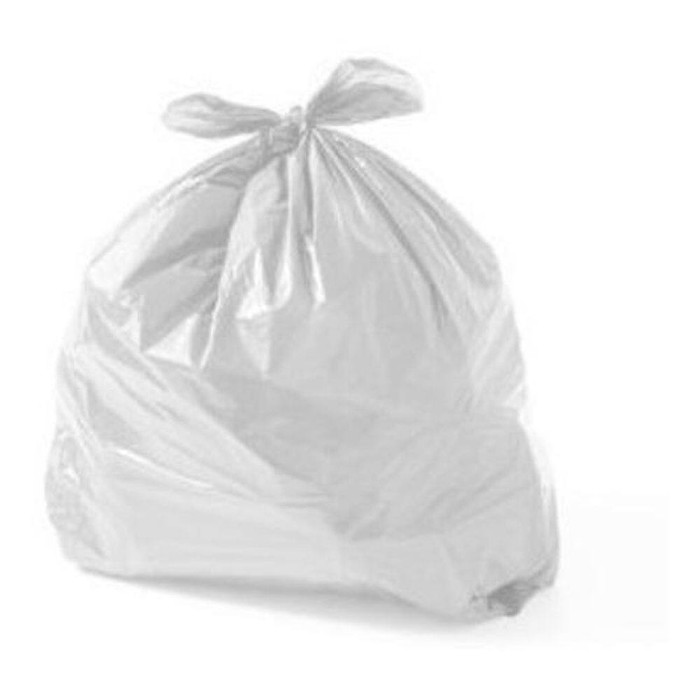 300 Saco De Lixo Plástico Branco 20 Litros Banheiro, Copa