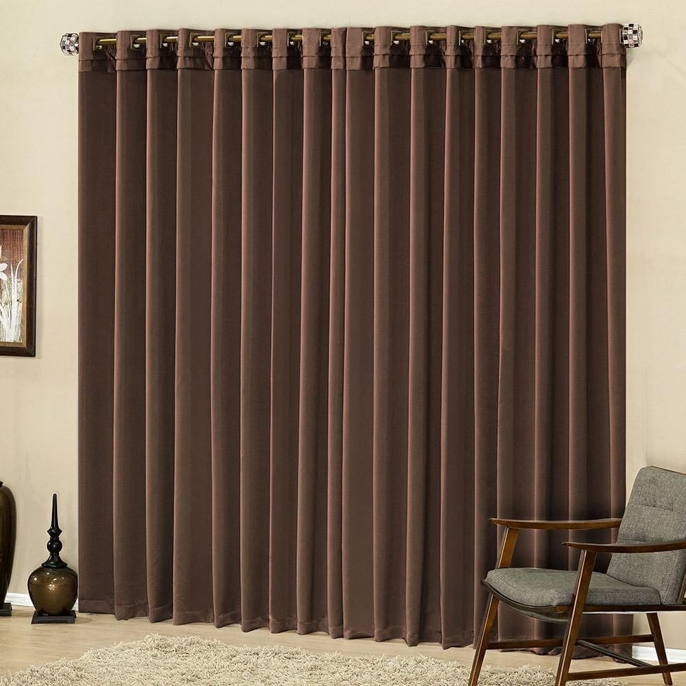 Cortina Parys Semi Blackout Sala Quarto Varão Tabaco 3M