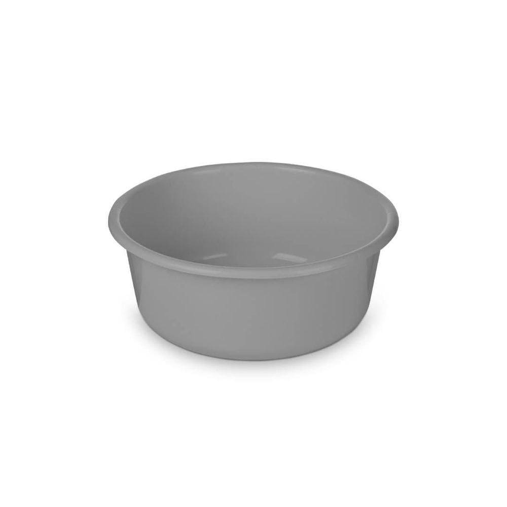 Bacia Lisa 2,5l Plasvale Cinza