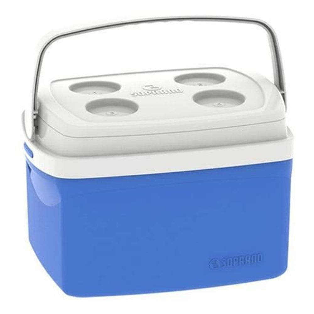Cooler Caixa Térmica Tropical - 12 Litros - Com Porta Copos