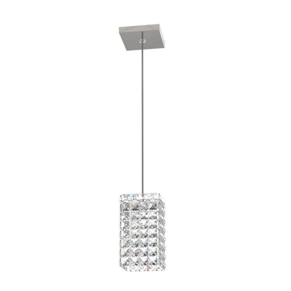 Luminária Pendente De Cristal  11cm Mesa Balcão