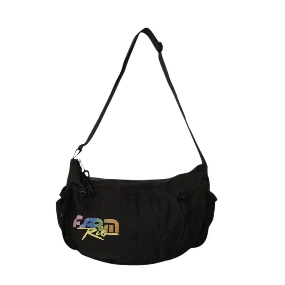 Bolsa Farm Banana G Fantasia Preta