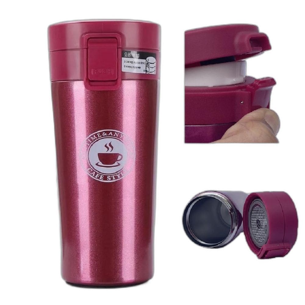 Copo Térmico Aço Inox Infusor Garrafa Caneca Café A Vácuo