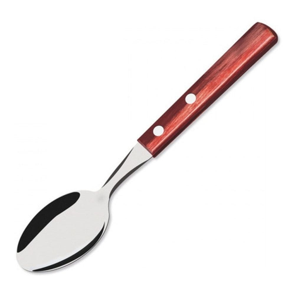 Colher de Mesa Inox - Cabo Vermelho - Tramontina
