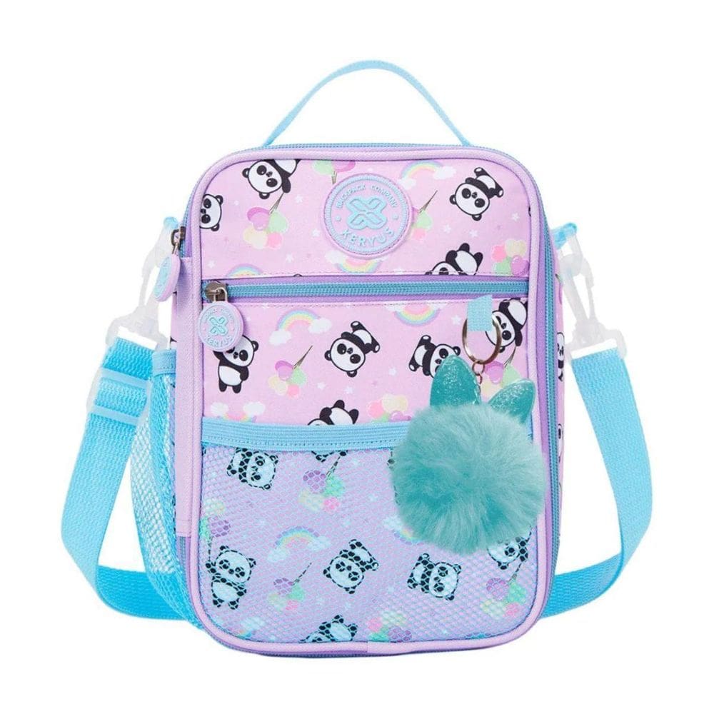 Lancheira Térmica College Panda Balão Juvenil Xeryus
