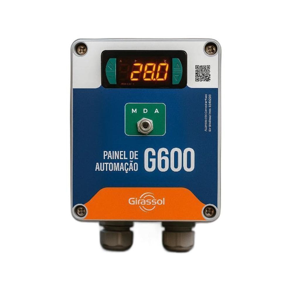 Painel Controle Solar G600 Girassol Aquecedor Com Sensor