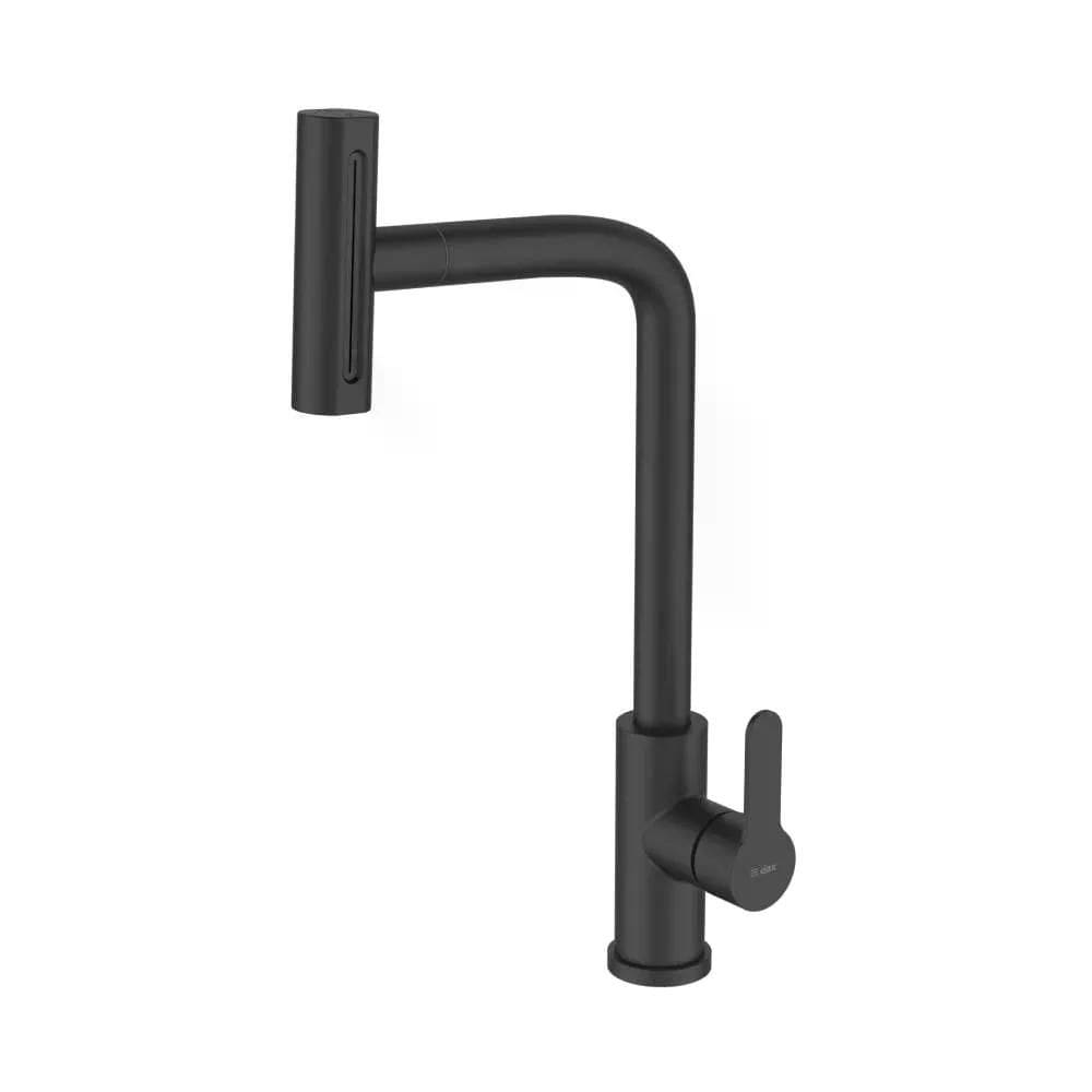 Monocomando P/Coz Dax Ghazal C/Ducha Black Dax-2255-gz-bl