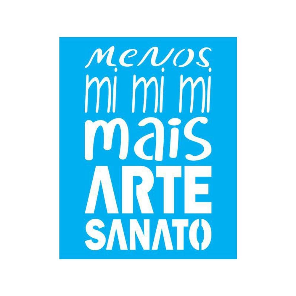 Stencil Tamako Menos Mi Mi Mi - 20X25Cm - Ref 9226