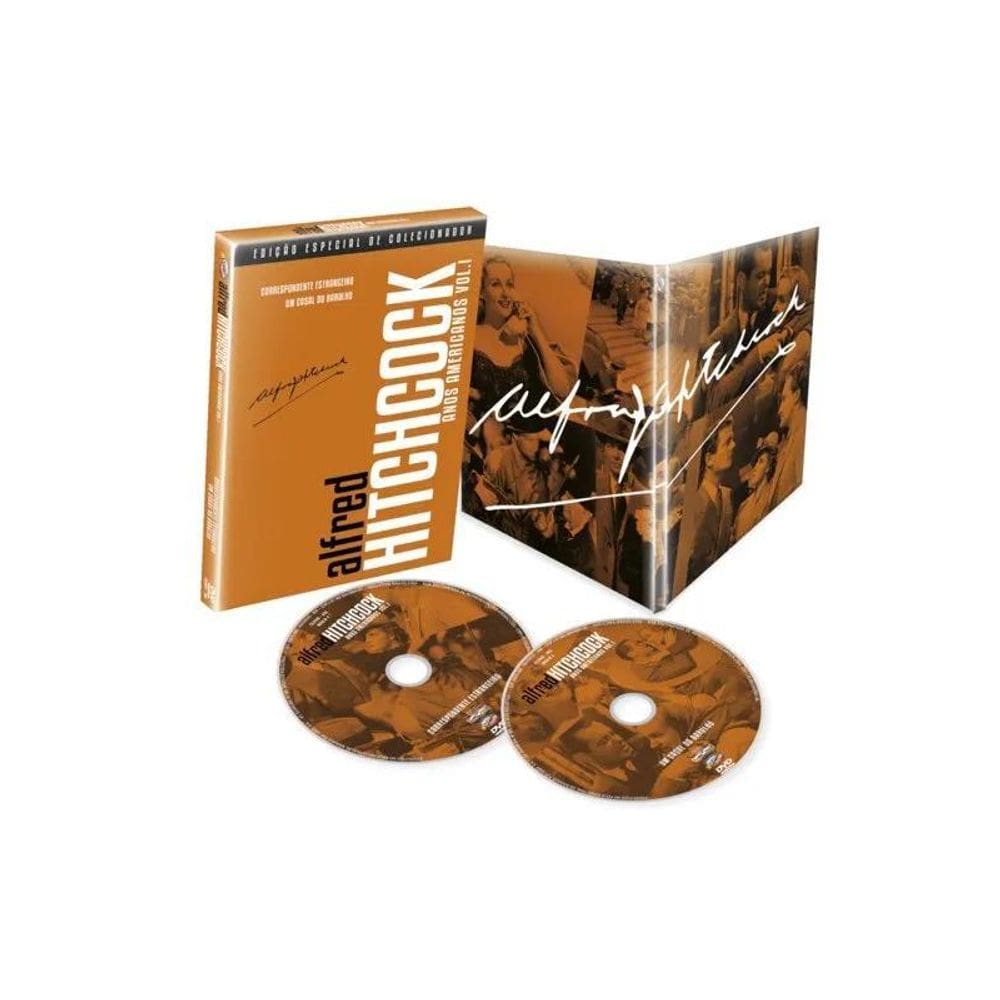 Box Dvd Alfred Hitchcock Primeiros Anos Americanos Volume 1