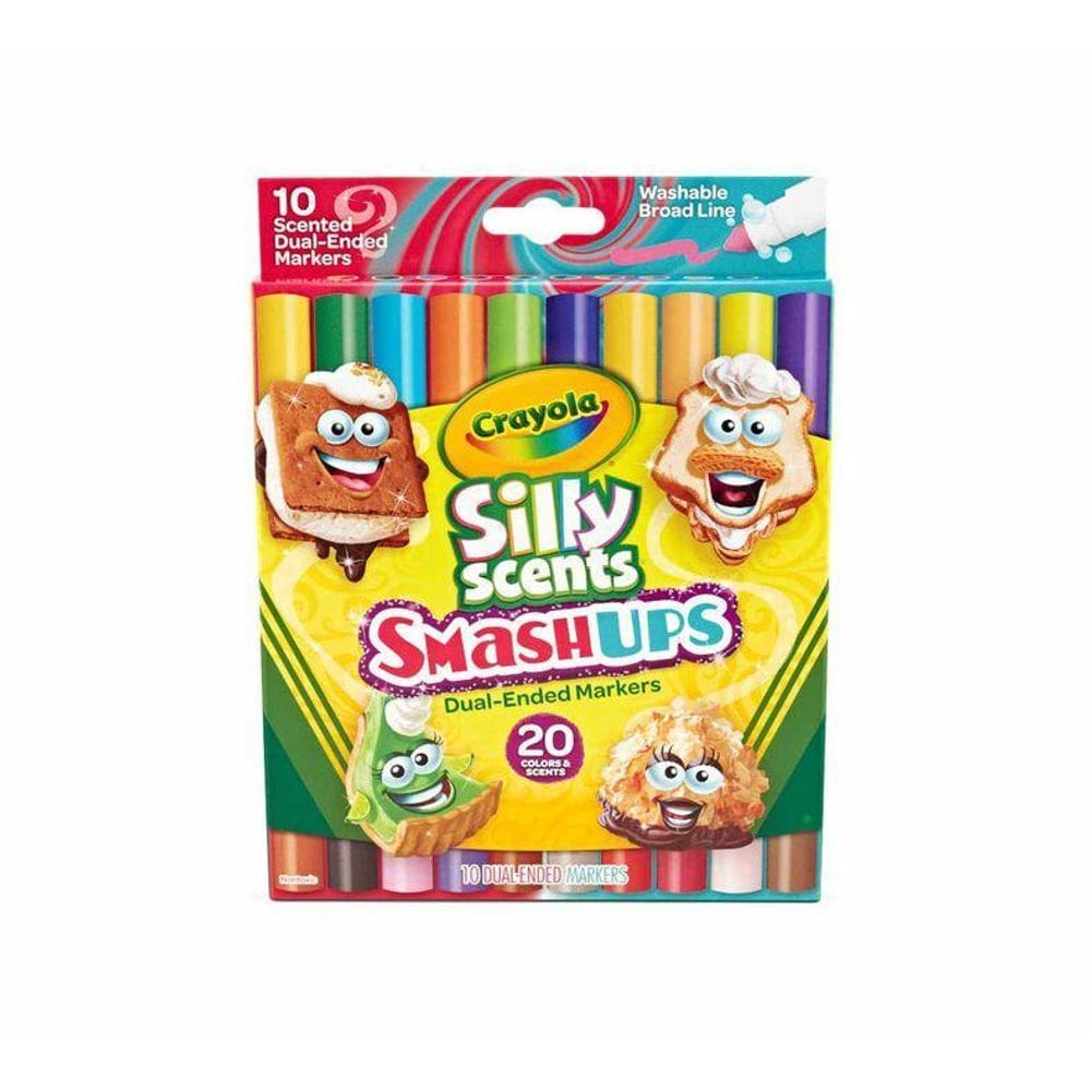 Crayola Canetinhas Perfumadas Laváveis Smashups Ponta Dupla