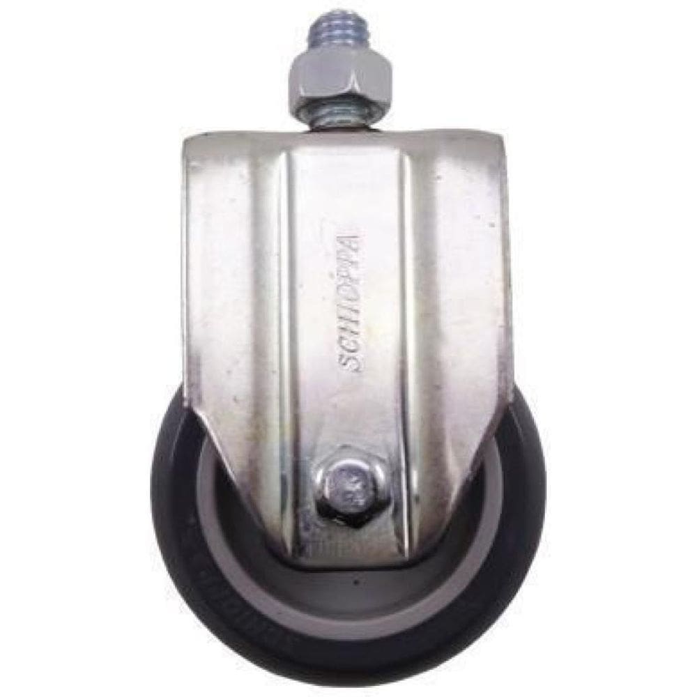 Rodizio Fixo Para Carrinhos Roda Pvc Fle 414 Bpn Até 100 Kgs