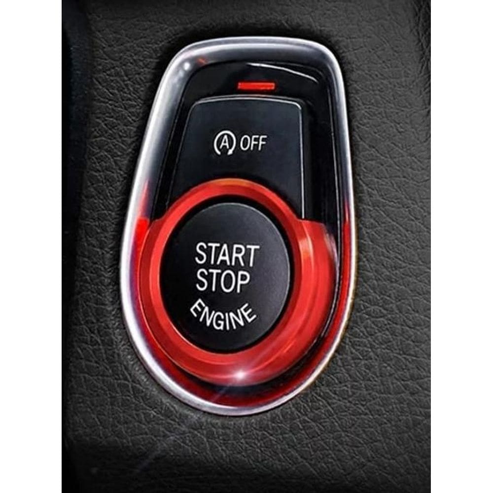 Capinha Vermelha Botão Star Stop Bm Séries 1 2 3 X1 X3 X5 X5