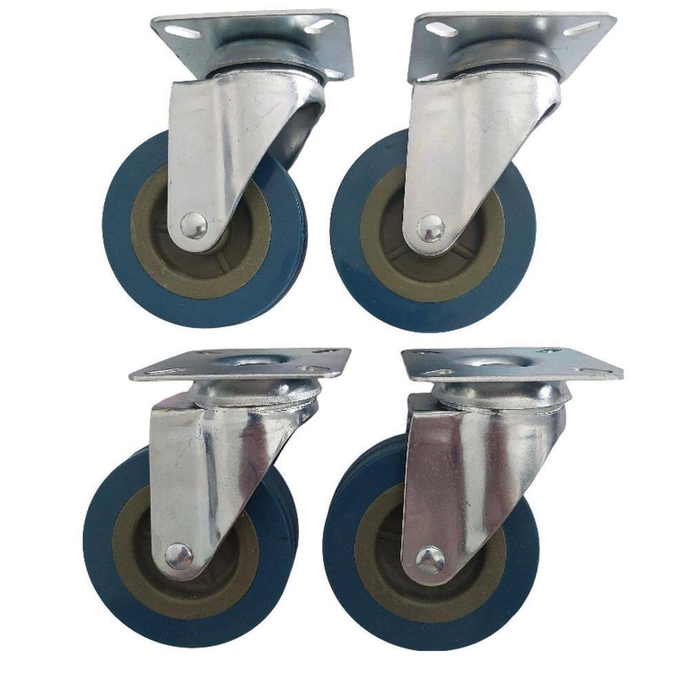 Rodizio Para Móveis Roda Poliuretano Kit Glp 310 Pu 180 Kgs