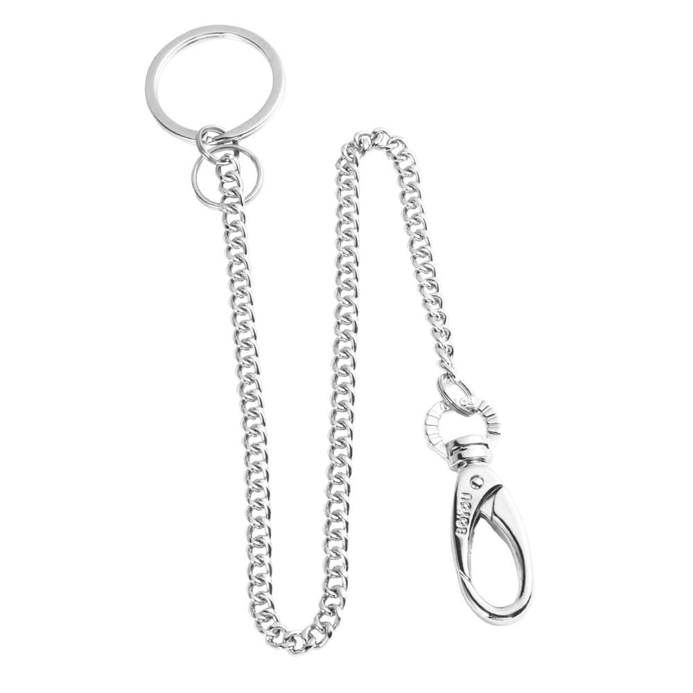 Chaveiro, cinto, bolso, relógio, SUPVOX, branco, prata