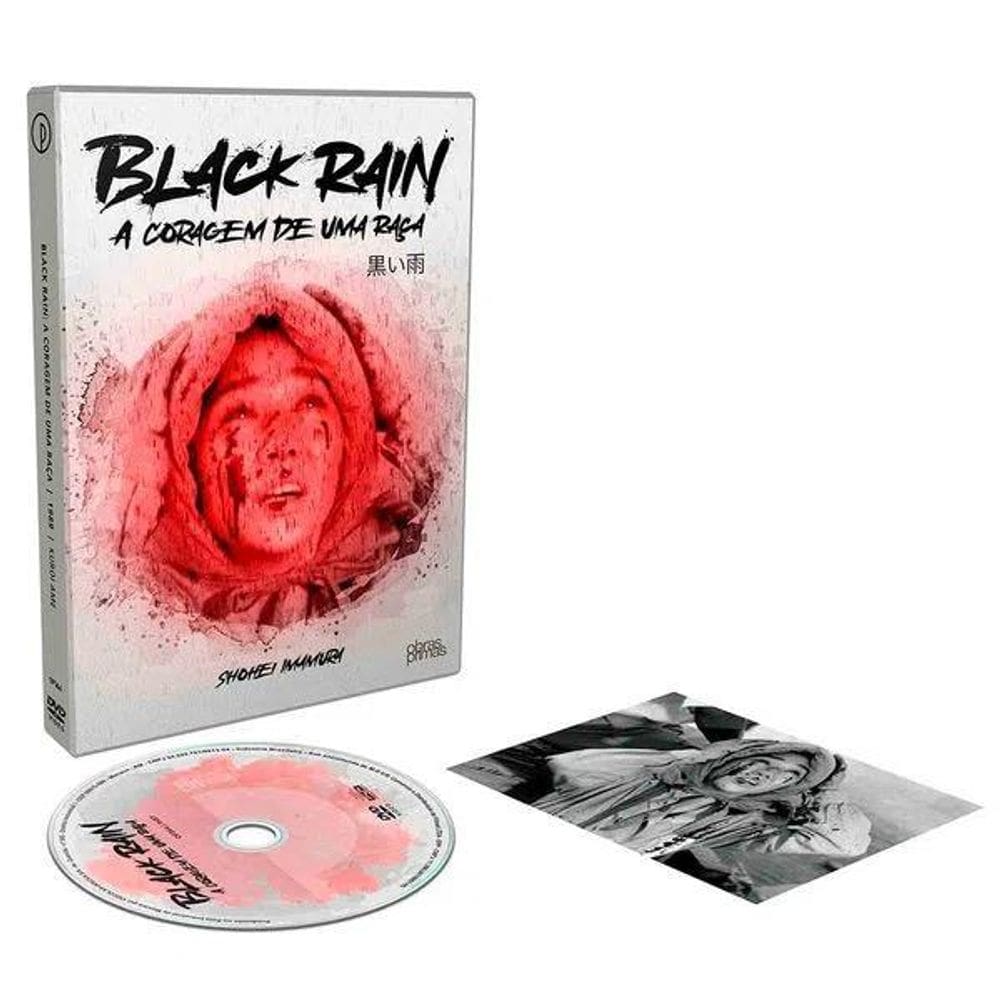 Dvd Black Rain A Coragem De Uma Raça - Filme + Card