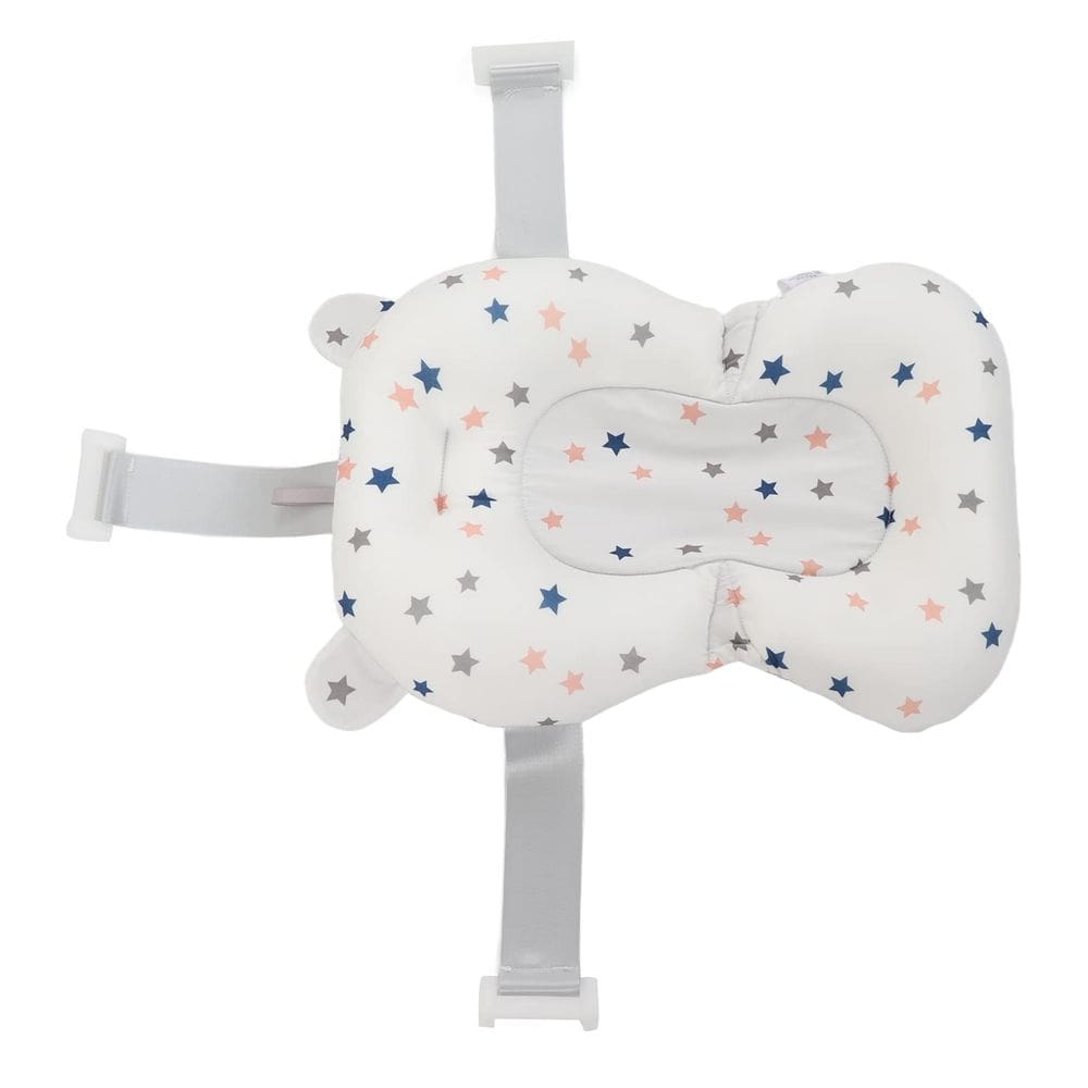 Almofada de assento de banheira infantil Baby Bath Supporter SUEH White Stars