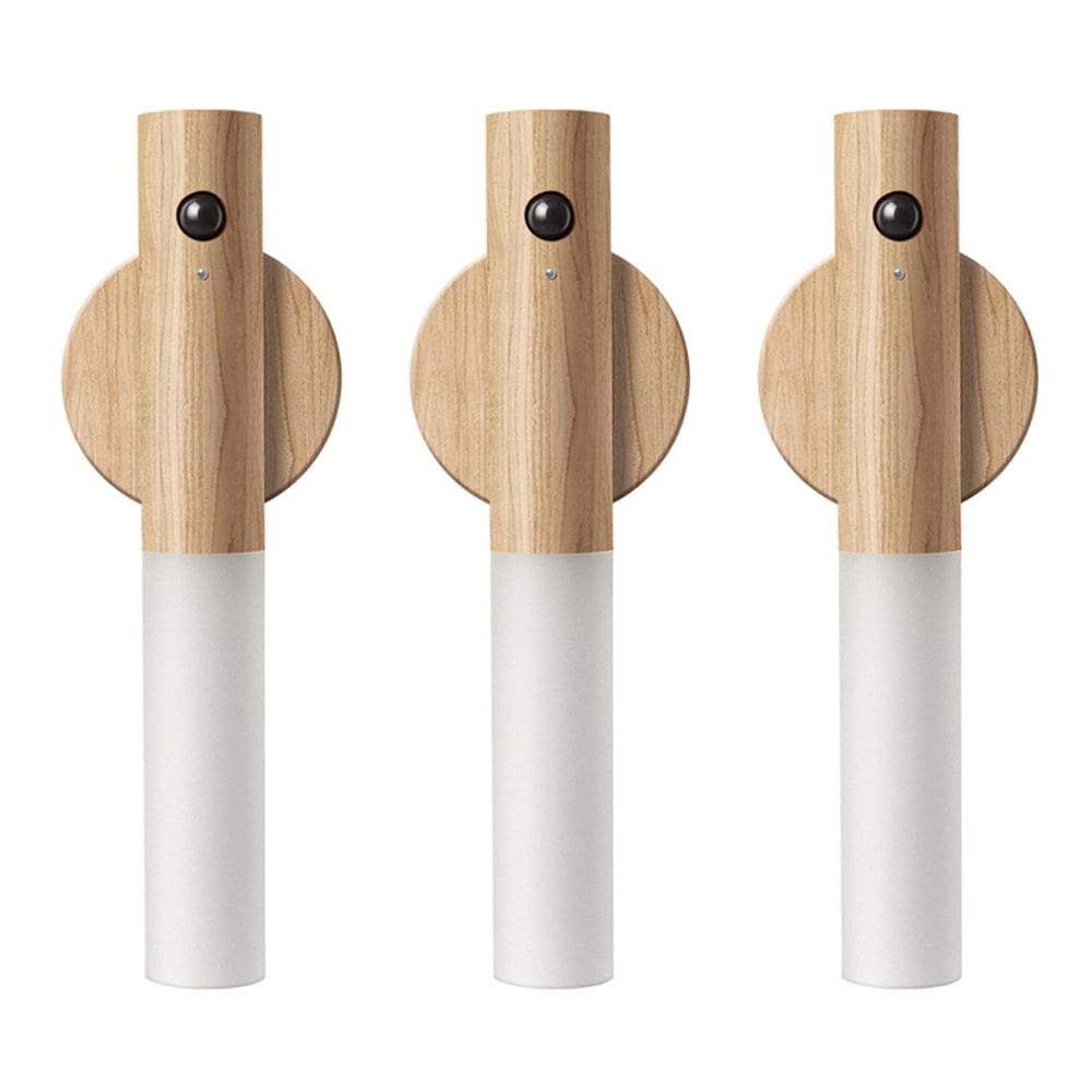 Arandela de parede LED YDHNB USB recarregável, pacote com 3