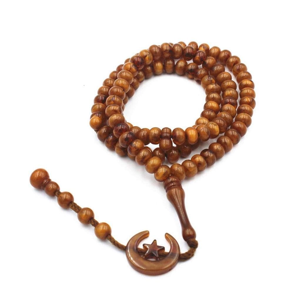 Prayer Beads Yoohh Rosary Gift Resin 99 Beads Eid Mubarak