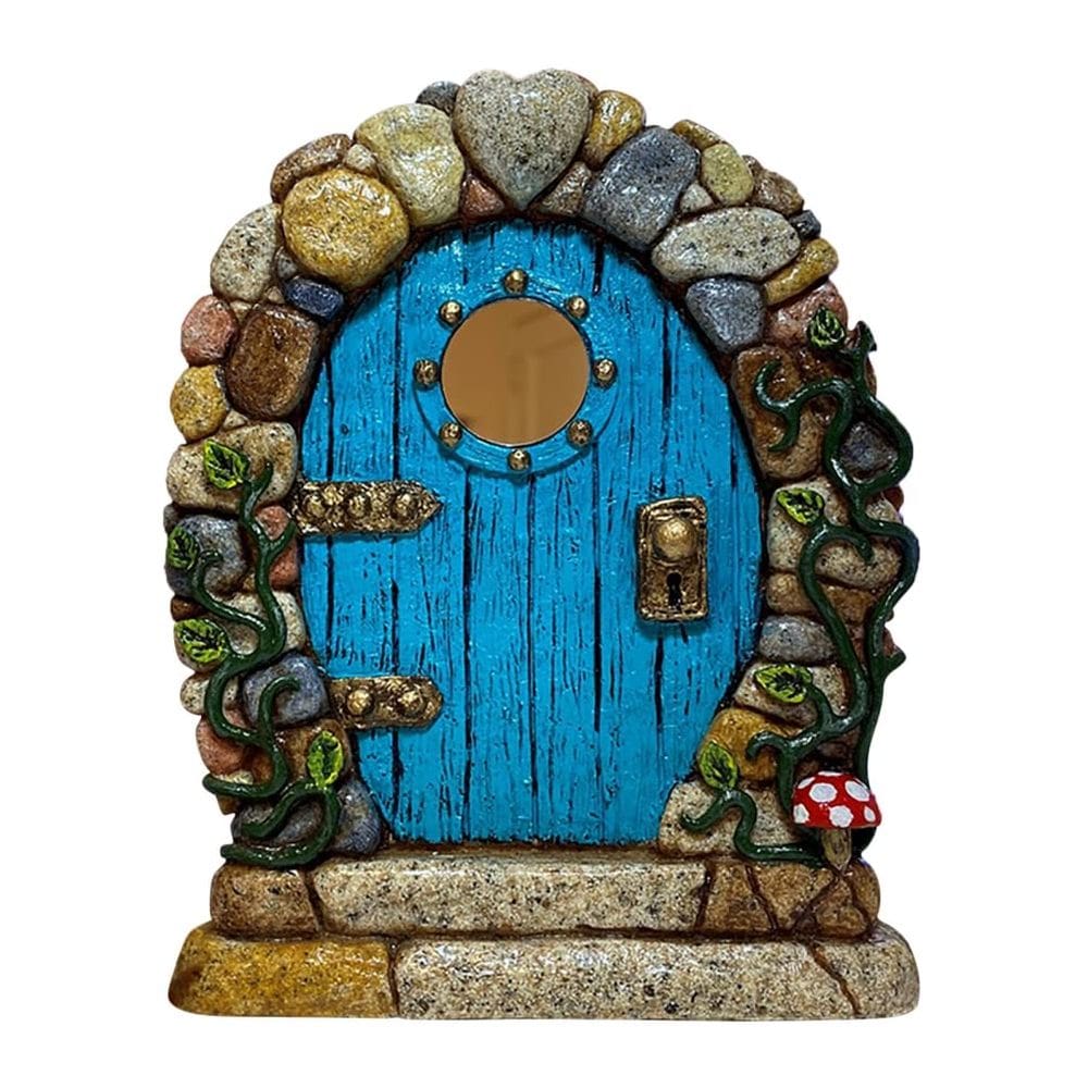 Decoração externa de jardim de fadas em miniatura Fairy Door YQKoop