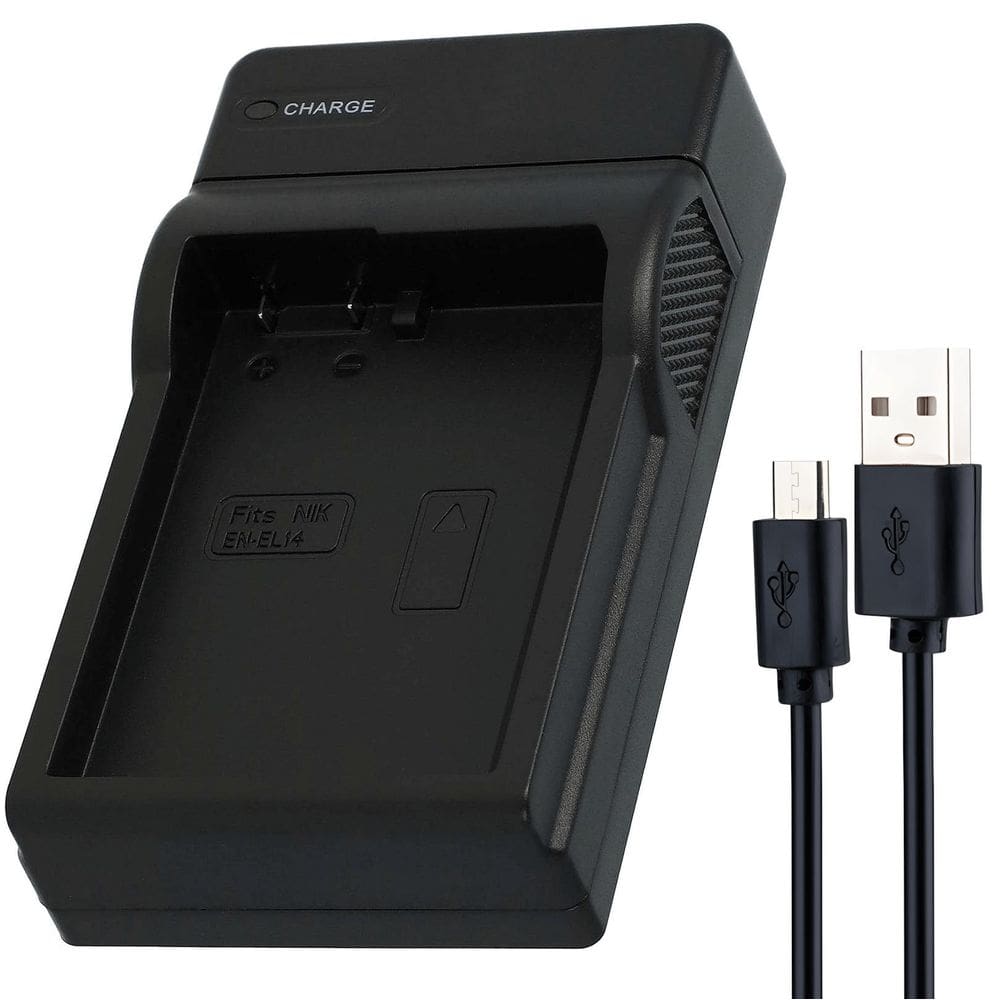 Carregador Usb En-El14 Para Baterias Nikon En-El14  Usb