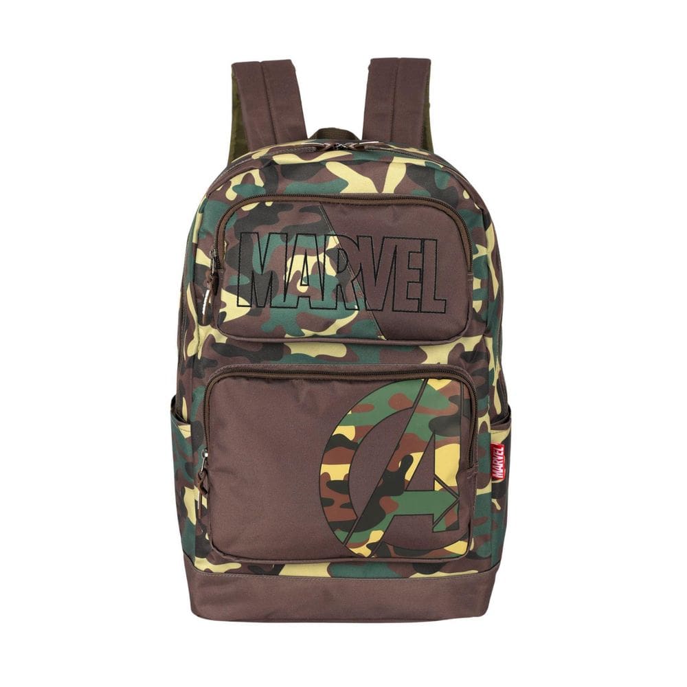 Mochila Escolar Costas Avengers Marvel Oficial - Azul