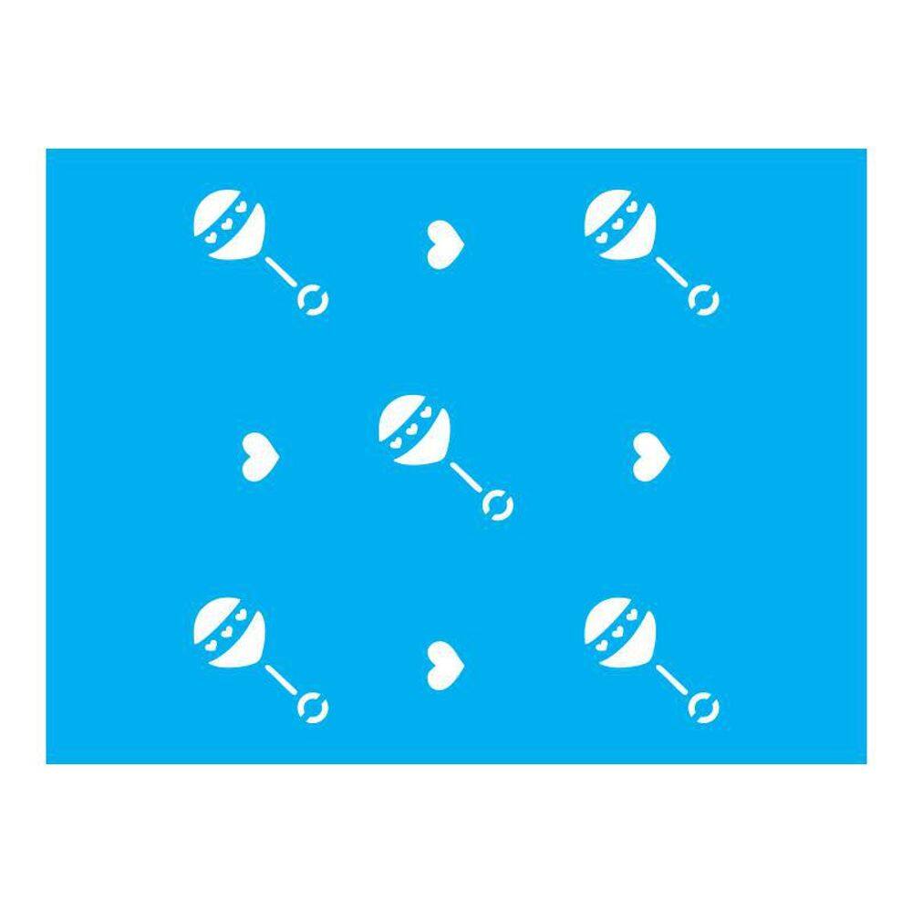 Stencil Tamako Estampa - 15X20Cm - Ref A3095