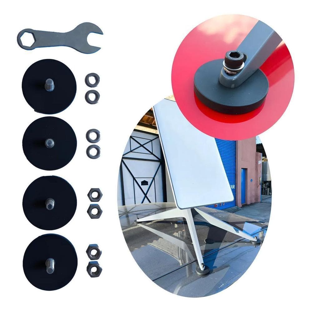 Ímã Starlink Gen 3 Base Para Perna Antena Suporte Resistente