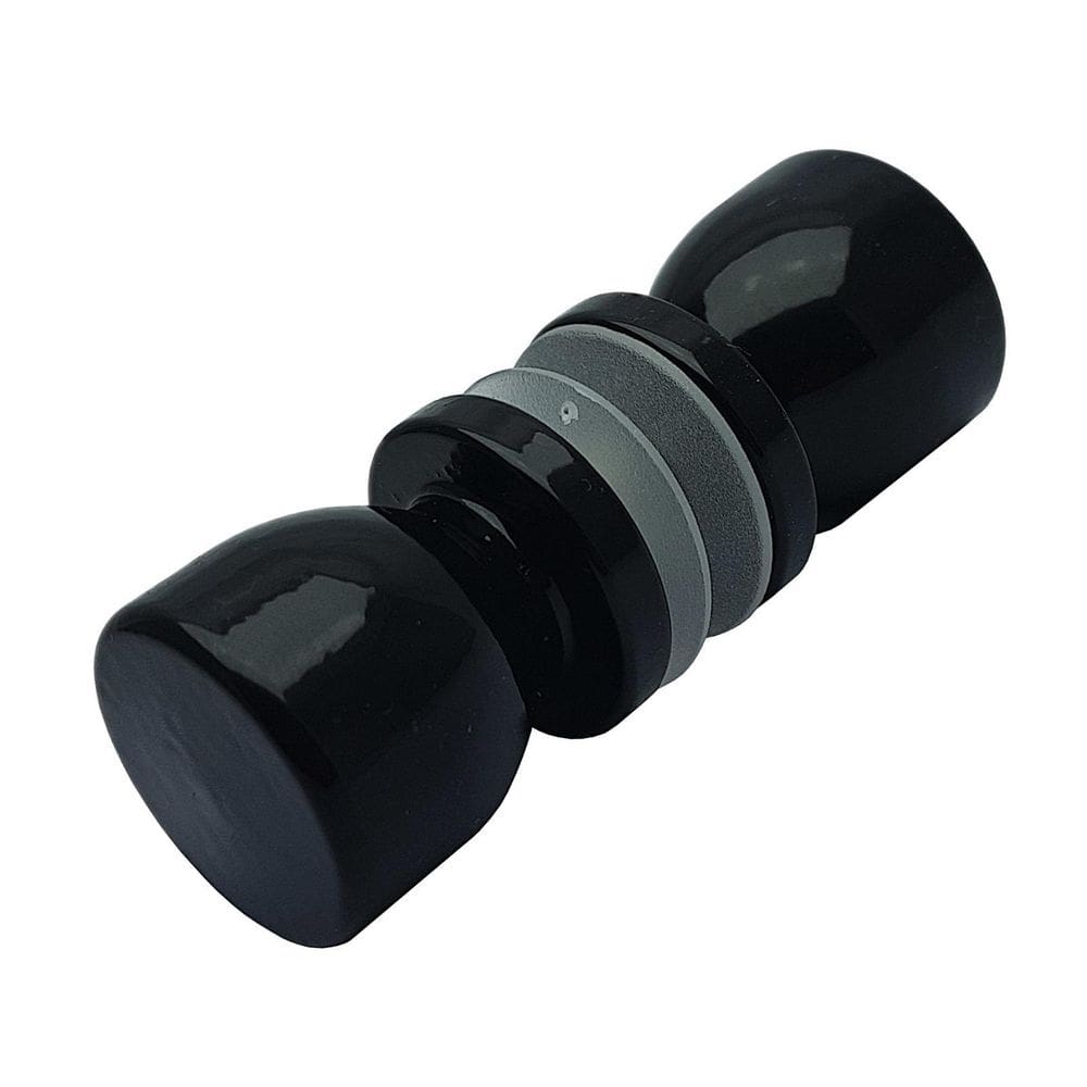 Puxador Para Box De Aluminio Taça Preto