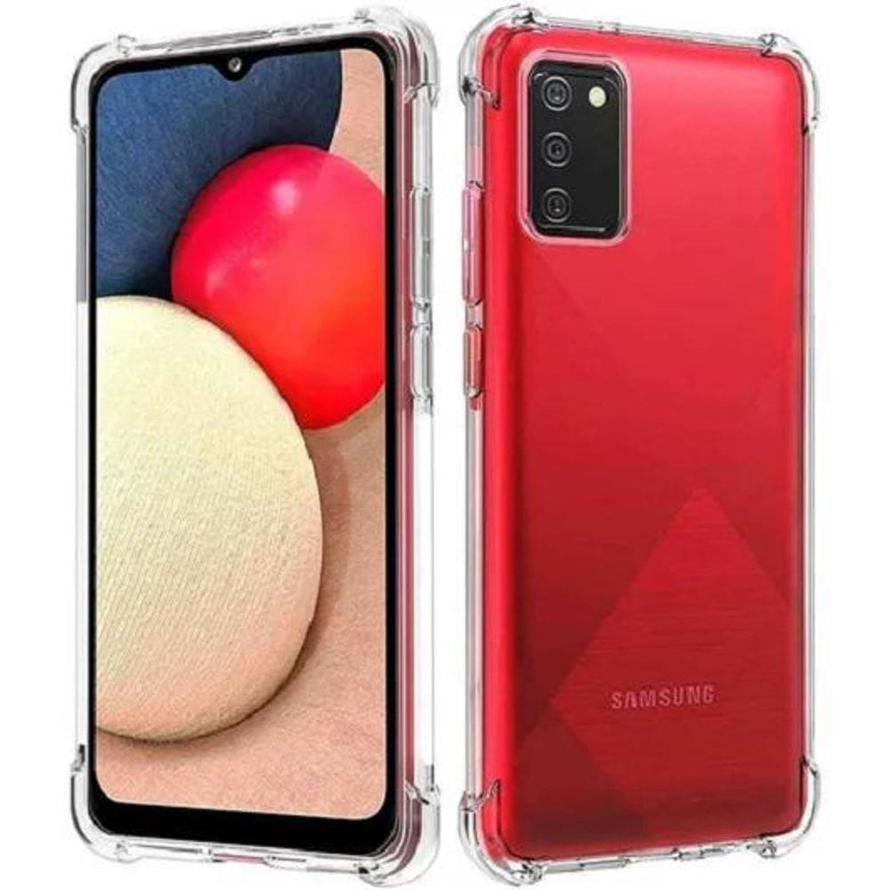 Capa Tpu Samsung A02S Antishock Transparente