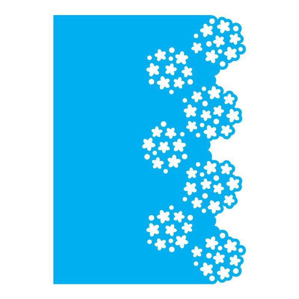 Stencil Tamako Floral - 15X20Cm - Ref A2701