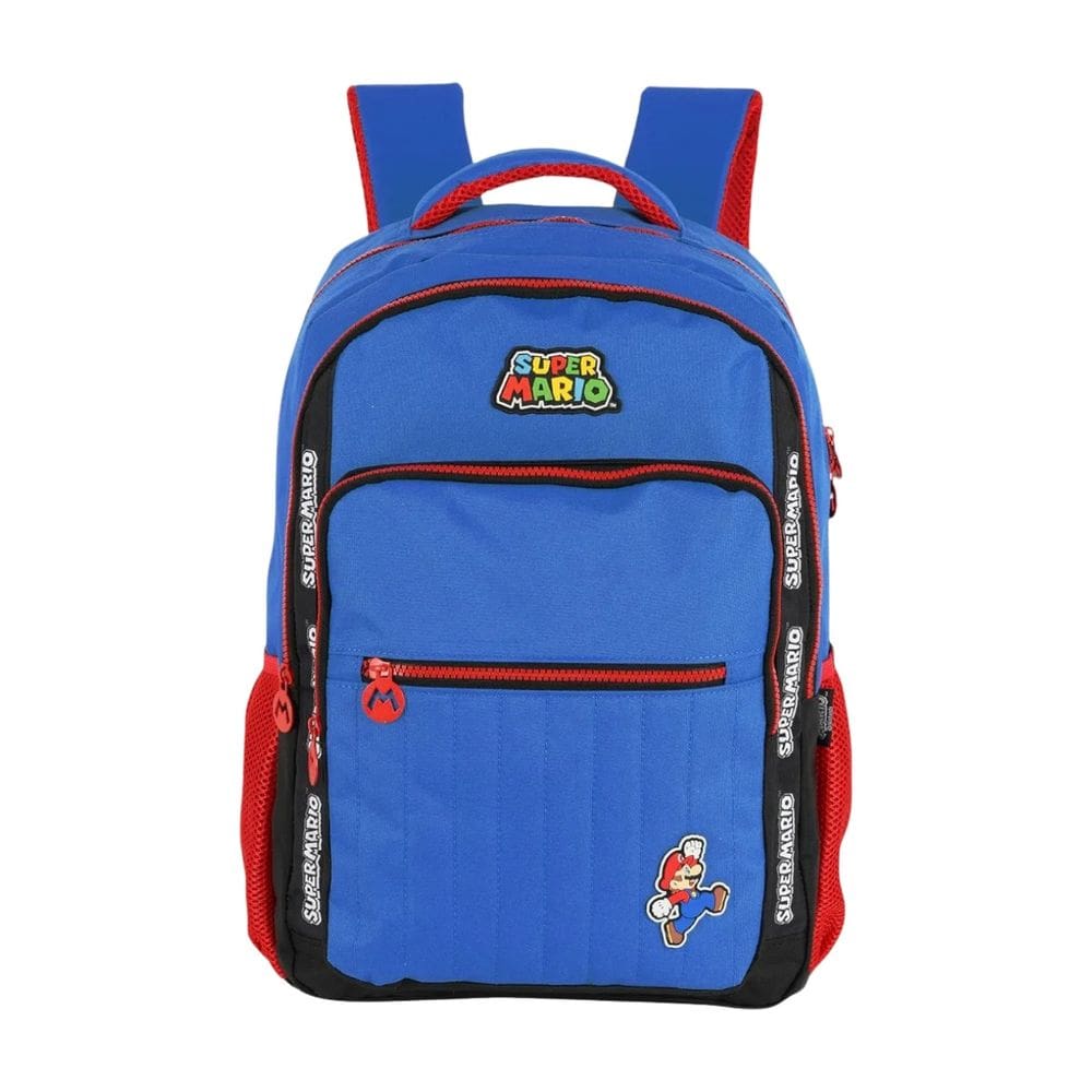 Mochila De Costas Super Mario Bros Meninos Infantil Passeio